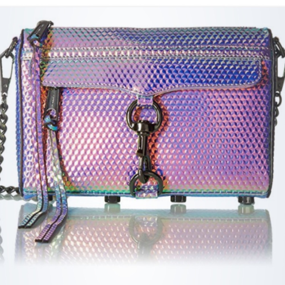 Rebecca Minkoff Holographic Mini Mac